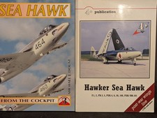 Hawker Sea Hawk 4+ & From The Cockpit Books Free UK Postage 