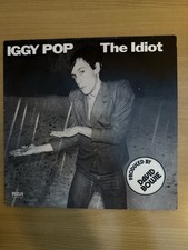 IGGY POP THE IDIOT LP 12"