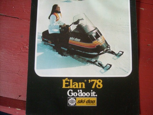 1978 vintage bombardier ski - bombardier,
