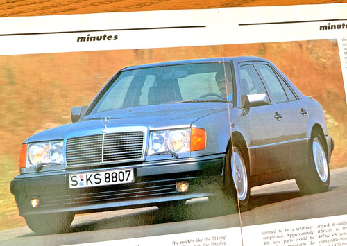 Mercedes 500e launch - mercedes,