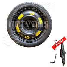 Ruotino di scorta 16" per LEXUS CT 200 H 125/70R16 CON CRIC 1T (CRIC OMAGGIO)