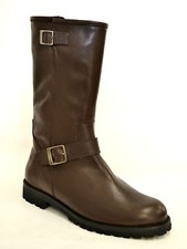 STIVALI UOMO STILE BIKER 100%