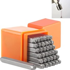 37 Pcs 3mm Punzoni Lettere per