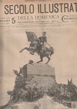 3 RIVISTE IL SECOLO ILLUSTRATO, 643-1902 A TORINO IL MONUMENTO AD AMEDEO D'AOSTA