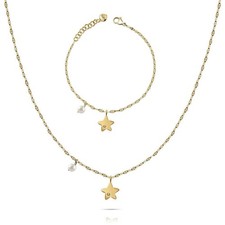 Collana bracciale donna - e,