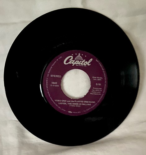 Plastic ono band happy - ono, 45