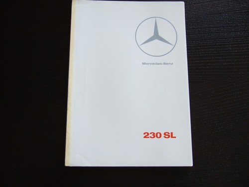 Mercedes prospetto 230sl - prospetto,
