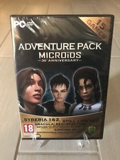 ADVENTURE PACK MICROIDS COMPUTER Games PC da Collezione Nuovi CD DVD ROM Sealed