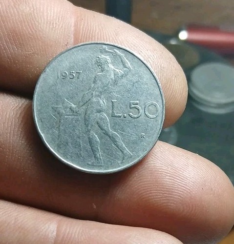 Repubblica italiana lire - italiana, 50