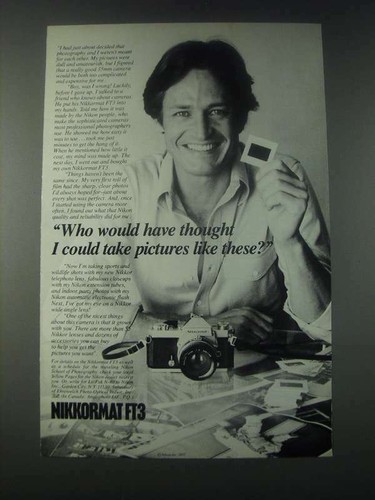 Pubblicità fotocamera nikon - fotocamera,