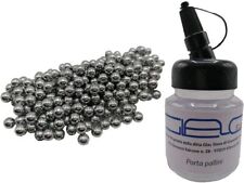 Glac Store® 300 Pz Pallini in Acciaio Metallo 6mm per Pistole Fucili da Softair