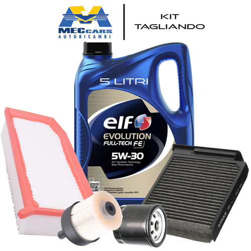 Kit tagliando filtri 5 - 4,