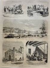 Stampa antica 1860 Forte