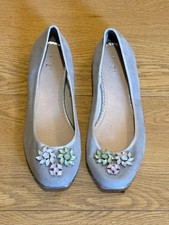 TU Grey Faux Suede Pastel