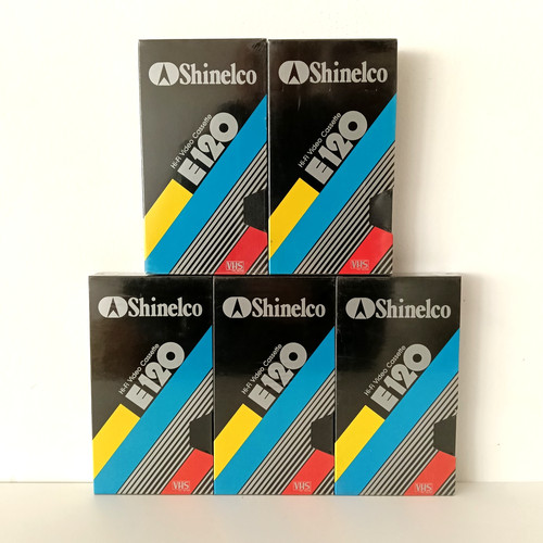 Videocassette vhs vergini - videocassette,