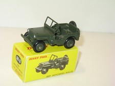 DINKY TOYS, Jeep Willys 80B Militare Versione A Sedile Vuoto Nuovo Paraurti NW