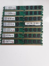 Transcend memoria Ram DDR2 2Gb PC2 800Mhz 6400U 2G 2Rx8 800 Dimm CL5 JM800QLU-2G