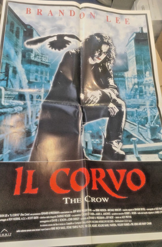 Manifesto corvo brandon lee - il,