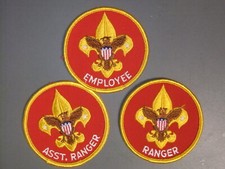 Boy Scout Employee & Range patch group  4271NN
