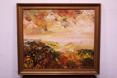Quadro dipinto olio tavola - quadro,
