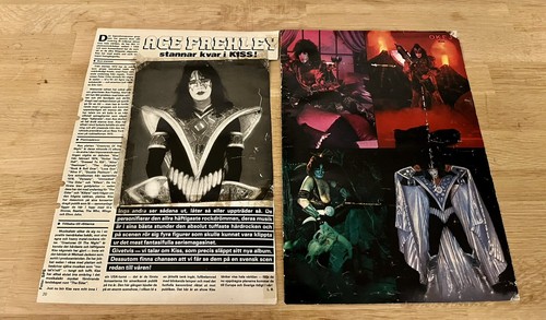Poster clip kiss 1982 - clip, metal