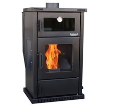 Fornello pellet con forno - a,