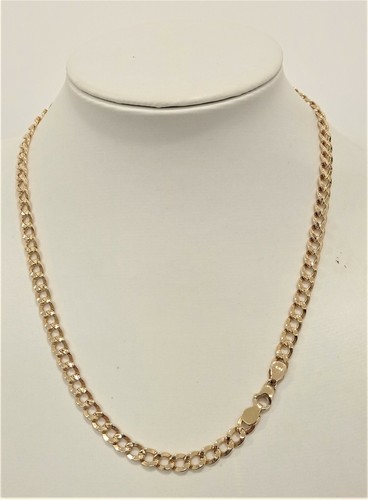 Collana oro giallo - collana, massiccio