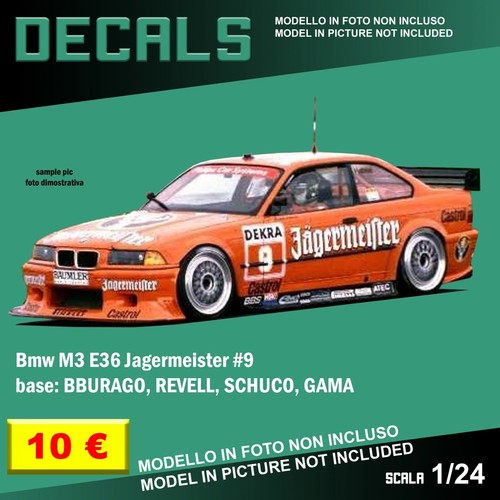 Decals repro bmw - decals, e36