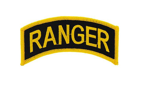Patch toppa scritta ranger - toppa, us