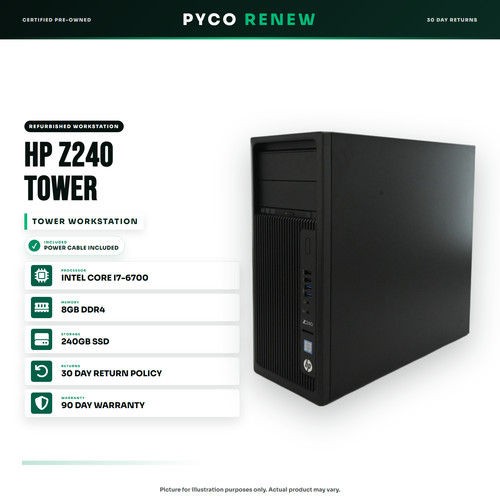 Workstation tower z240 - tower,