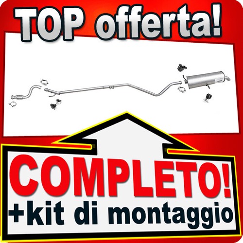 Scarico completo per peugeot - scarico,
