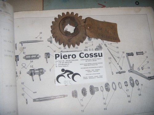 Moto guzzi 8103 - m.8103, ingranaggio