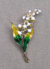 Spilla gioiello fiore