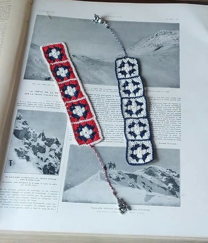 Segnalibro uncinetto crochet - uncinetto,