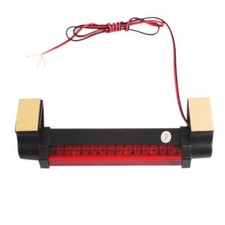 Fanale Posteriore Freno Auto Universale Rosso 14 LED 3° Fanale Stop Alto Montaggio 
