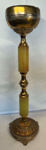 Vintage brass metal onyx - brass,,