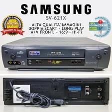VIDEOREGISTRATORE VHS SAMSUNG