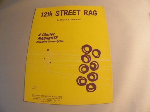 Street rag spartiti - 12°,