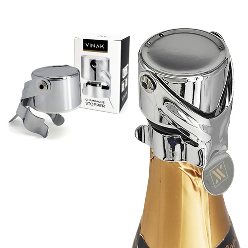 Tappo champagne acciaio - champagne, in