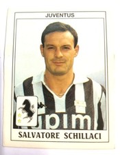 Figurina Calciatori Panini n°185 Salvatore Schillaci 1989/90 Juventus 