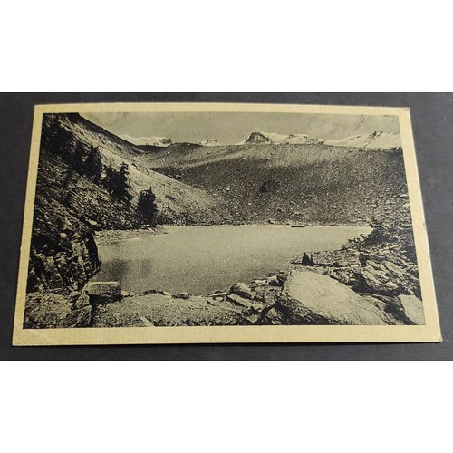 Cartolina fiery lago - cartolina,