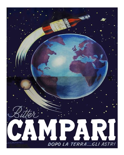 Poster campari vintage - poster,