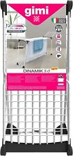 GIMI Dinamik 30 Stendibiancheria Da Pavimento, Stendino Estensibile, Spazio Di S