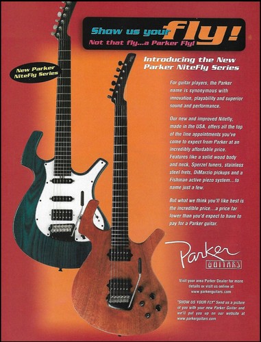 Pubblicità chitarra elettrica