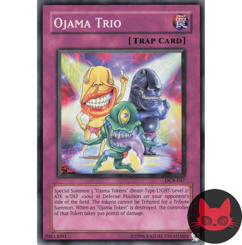 Yugioh ojama trio dcr 047 - trio, dcr-047
