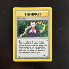 Pokemon Card Giovanni Holo