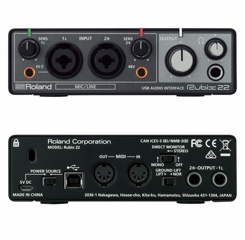 Roland rubix22 interfaccia - rubix22,