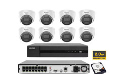 KIT VIDEOSORVEGLIANZA IP POE