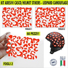 Kit 60 Adesivi camo leopard