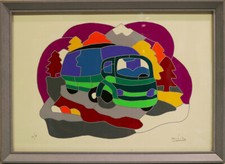 UGO NESPOLO serigrafia in